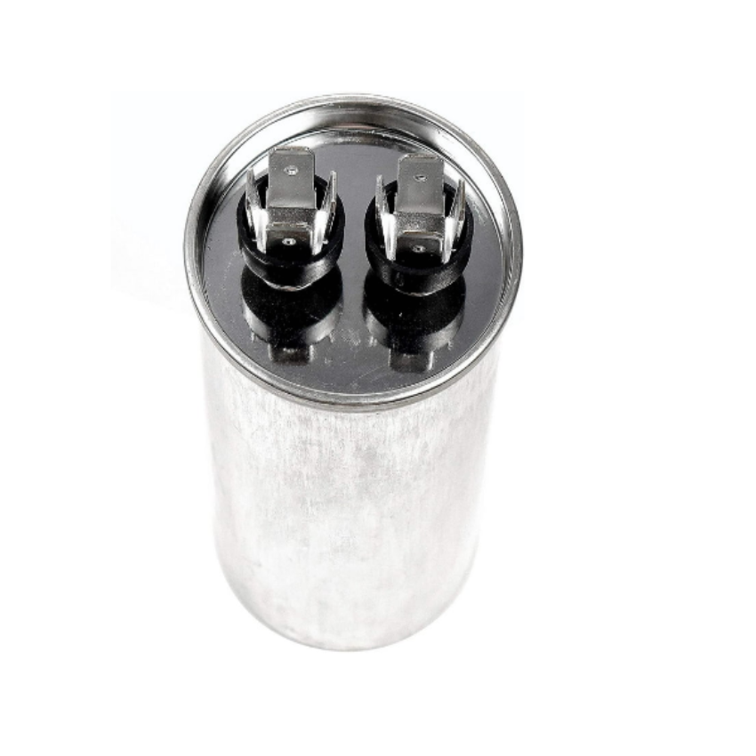 55uf 370v motor running capacitor with dual terminals for improved electrical performance