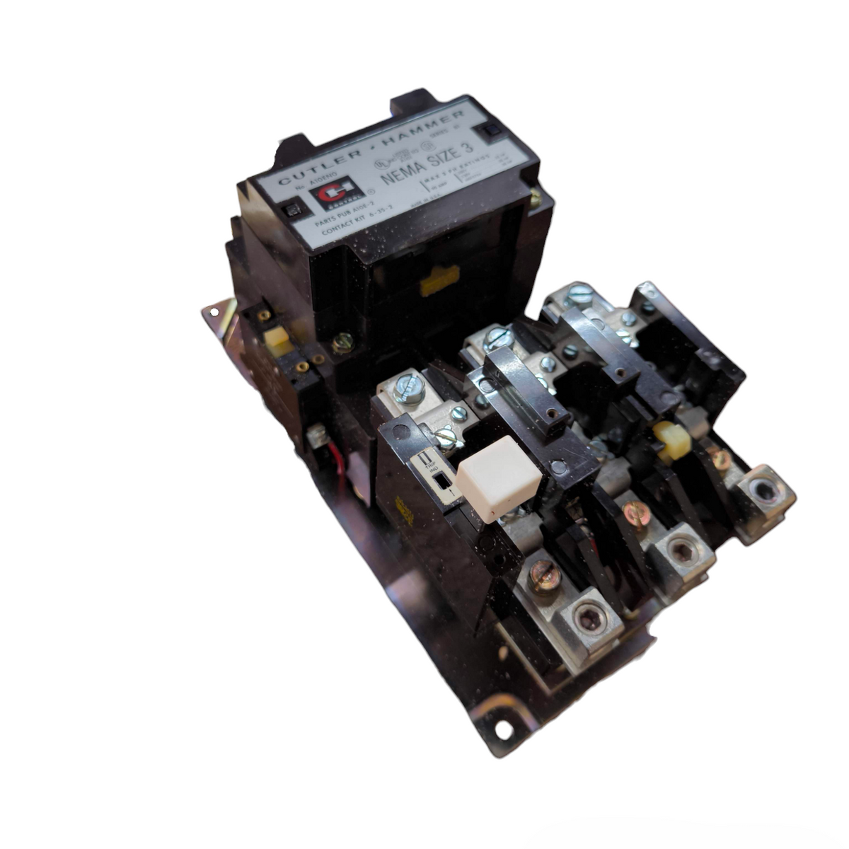 Cutler Hammer Magnetic Contactor Starter Size 3 black electrical switch component