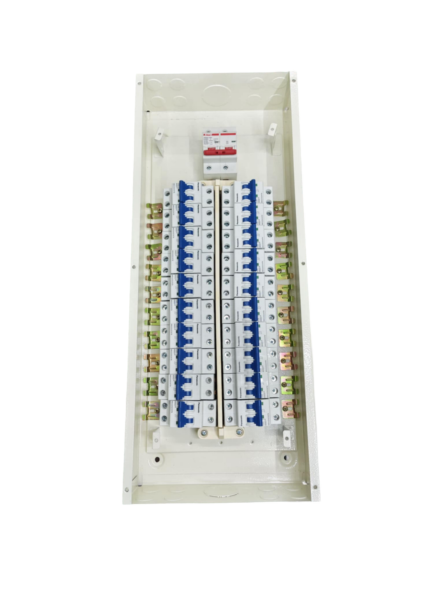 Koten Panel Board 125A 2Pole Main Himel with Miniature Circuit Breaker 20 Branches 2 Pole Panasonic Branches
