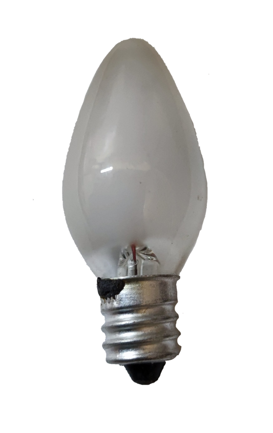 Pilot Light E12 220V Frosted (5PCS), Small Candle Light E12 220V Frosted ( POLLUX)