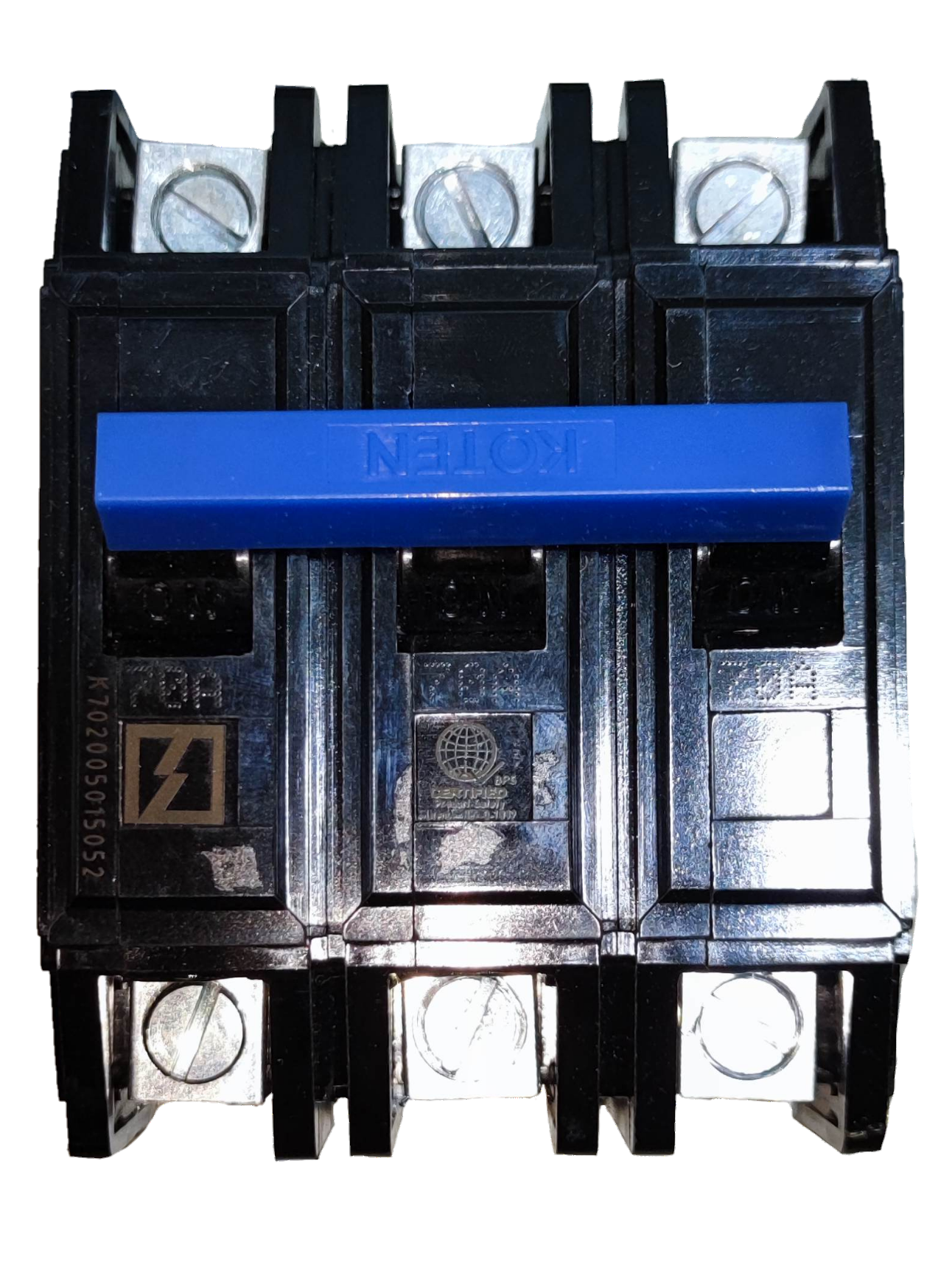 Koten 70A Circuit Breaker Bolt On 3 Phase 3 Pole 70A Circuit Breaker Bolt on 3 Pole 220V 10KAIC