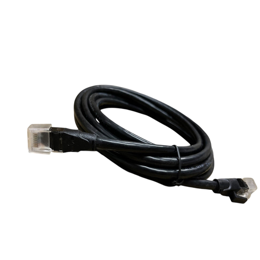 Grippes Cat 6 UTP Patch Cord Cable 24AWG 4Pairs 5meters Black