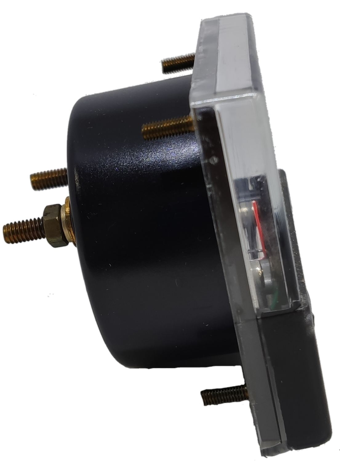 Denko DC volt panel meter with clear front and sturdy mounting for accurate voltage readings