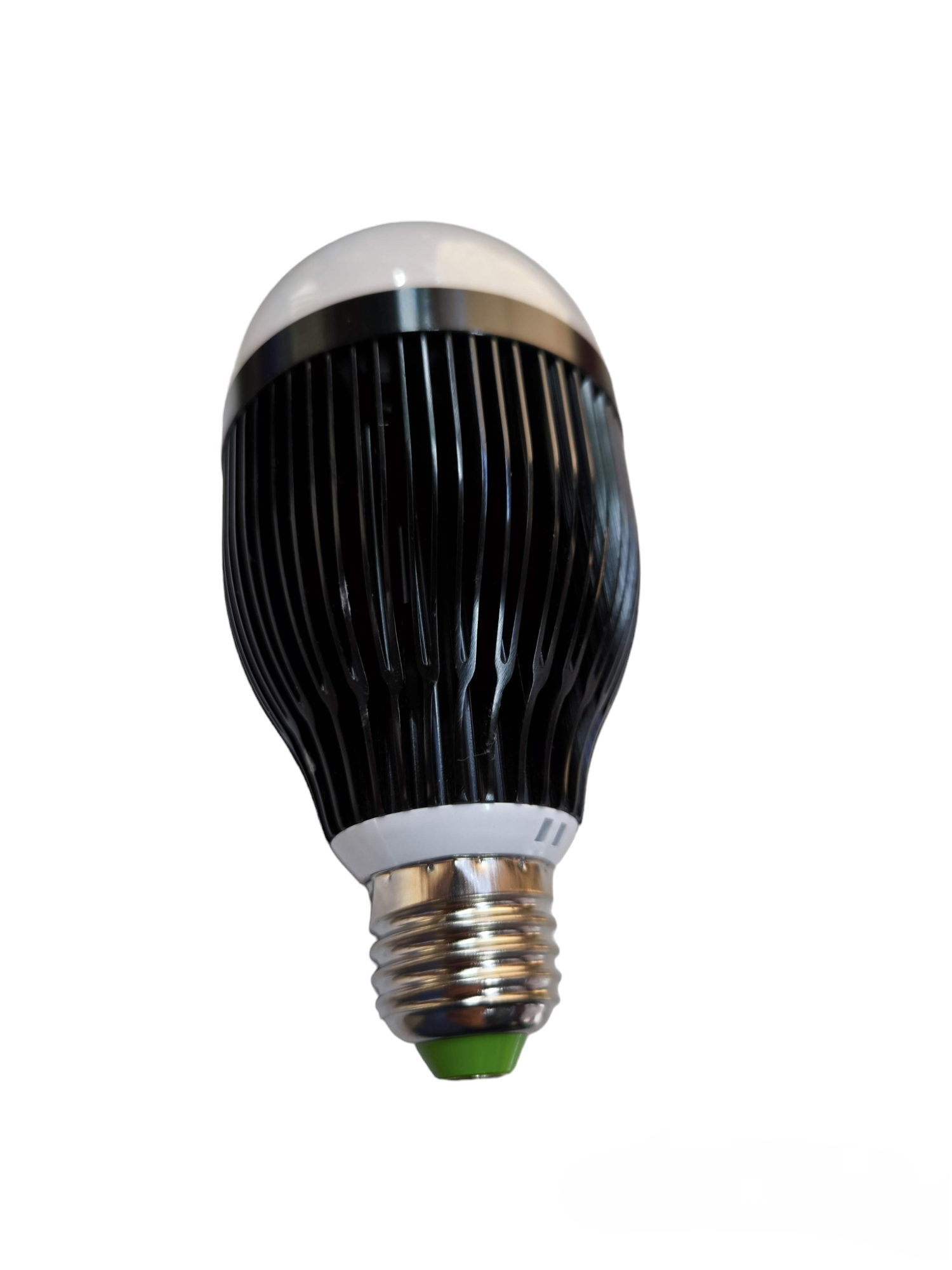 Denko LED bulbs for sale black heat sink LED light bulb with silver base