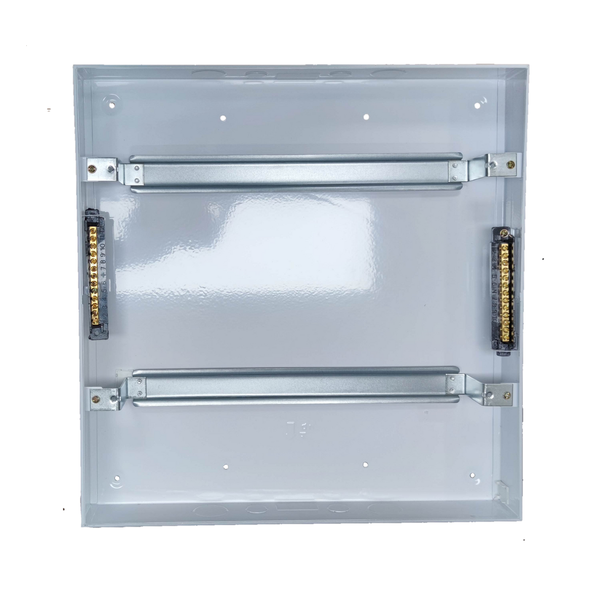 Himel and ZY 1Pole Miniature 32 Ways Distribution Box with metal mounting brackets and terminal blocks