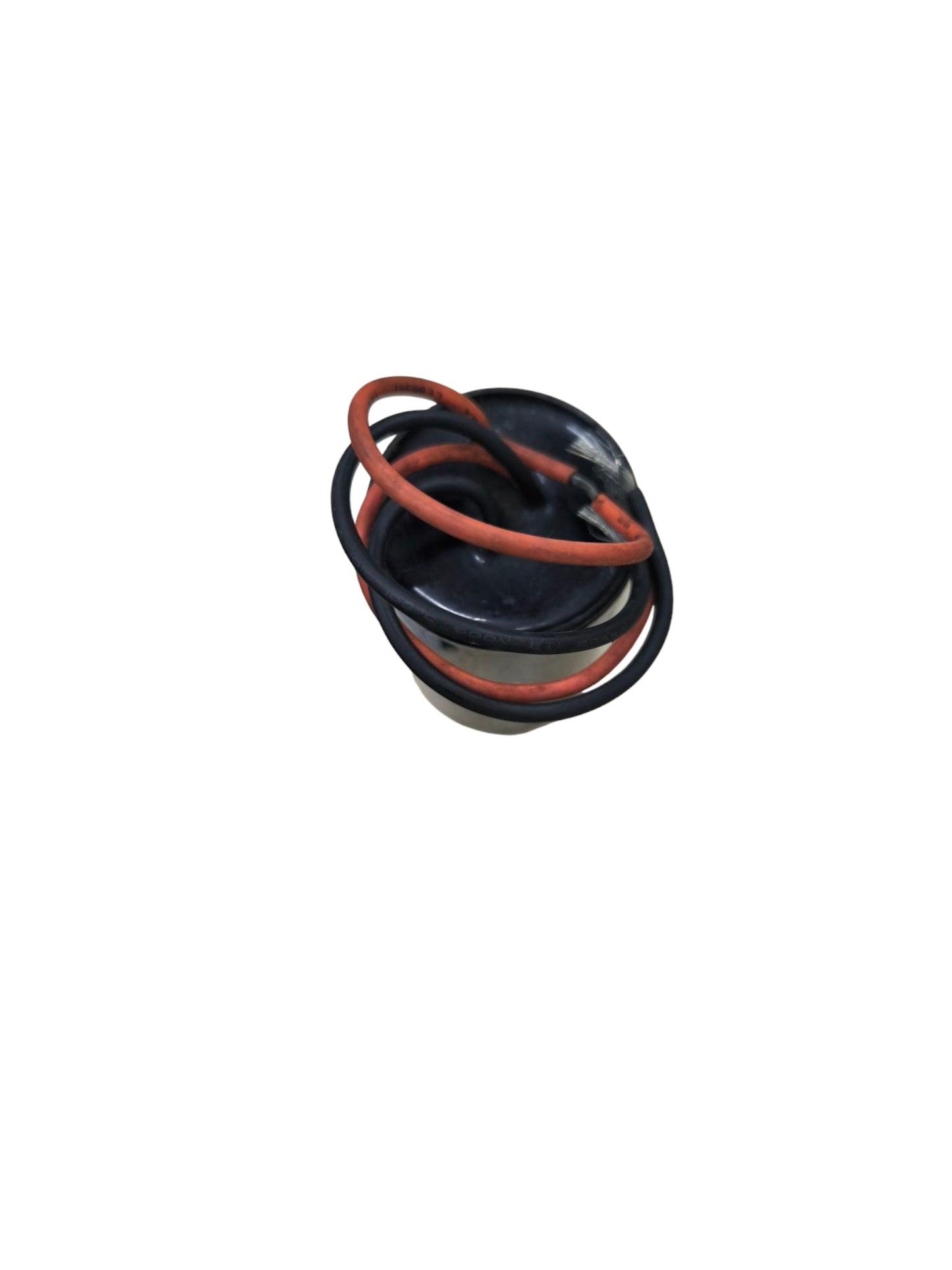 China made dual capacitor 8.5uF 200V 5.2uF 450V electrical circuitry part with wires
