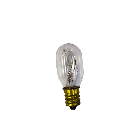 E12 refrigerator bulb 15W 240V with clear glass and standard base for refrigerators and freezers