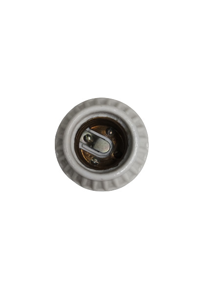 E27 Socket Porcelain Socket 2x2 white ceramic light bulb holder for lighting installation accessories
