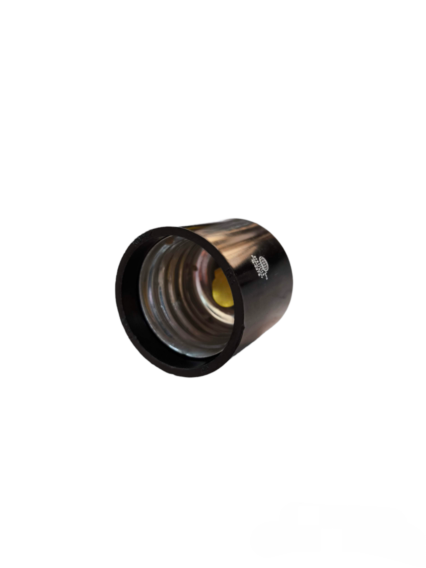 Kopez E40 to E27 socket adapter black lighting installation accessory for bulb conversion