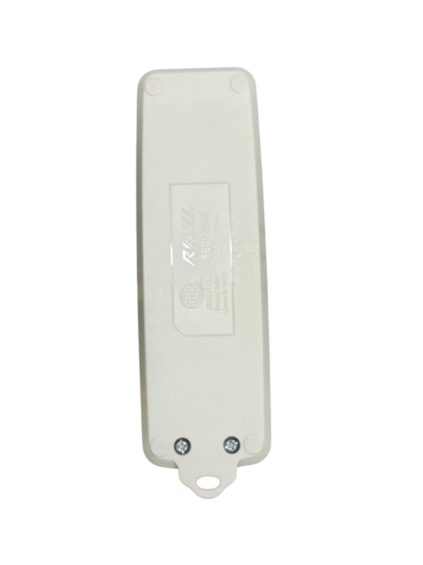 Royu 3 Gang Universal Outlet with 1 Gang Flat Pin Outlet 250V 10A REDOU503