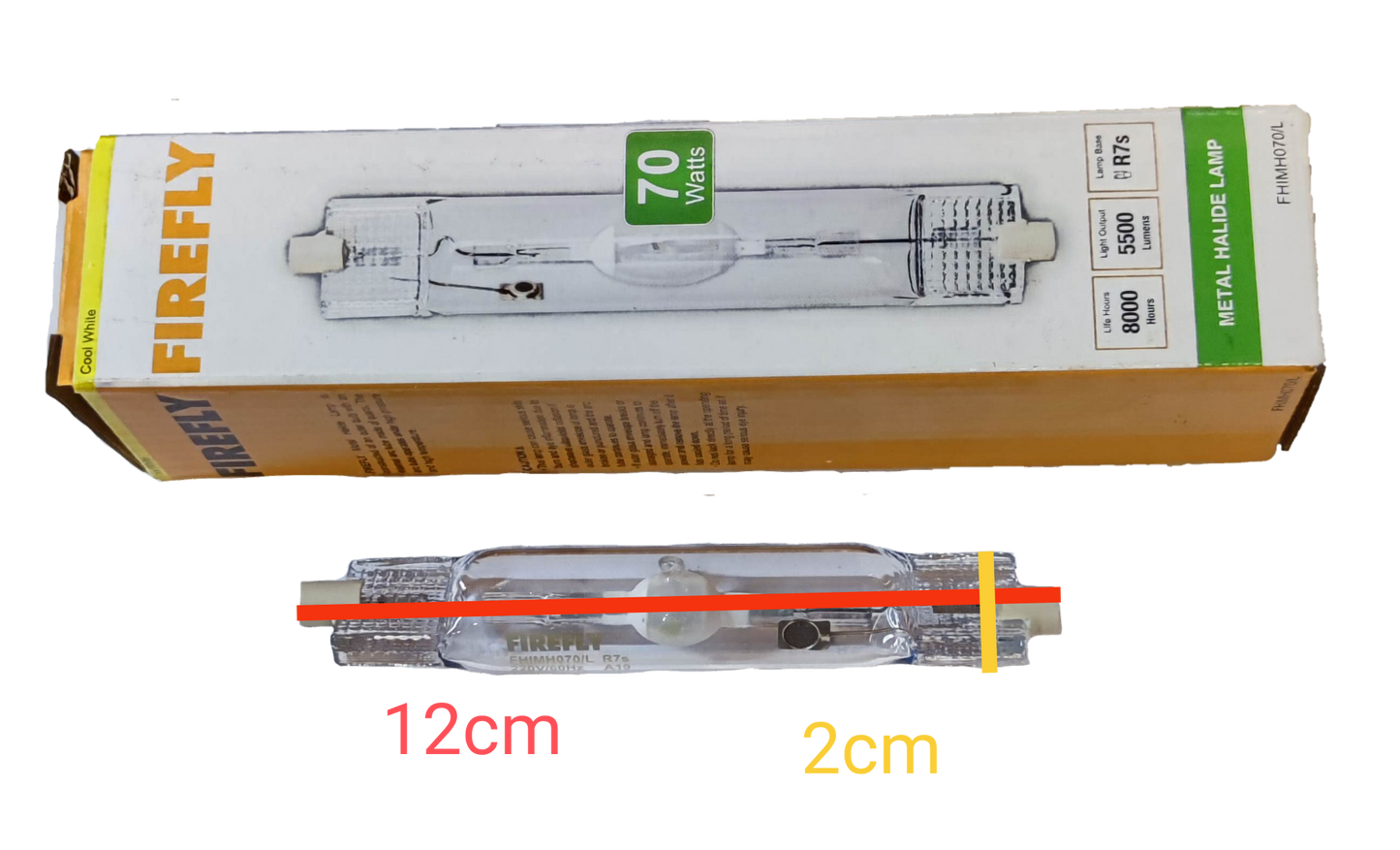 Firefly 70W Metal Halide Linear Lamp, Metal Halide Lamp Linear 70watts