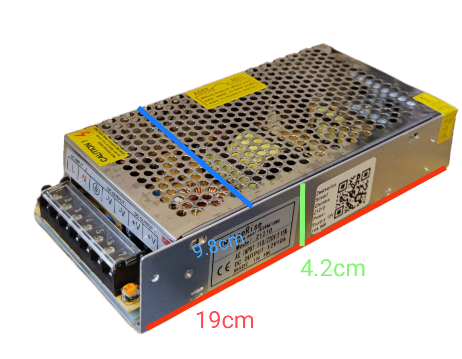 Power Supply 12V 10A , Regulated Output 12V DC 10A Input 220V , LED Driver 12V DC 10A 12V DC 120W / 120VA, CCTV Power Supply 12VDC 10A (ZwitseRise), Power Switching Supply 12V10A Piso net LED Supply