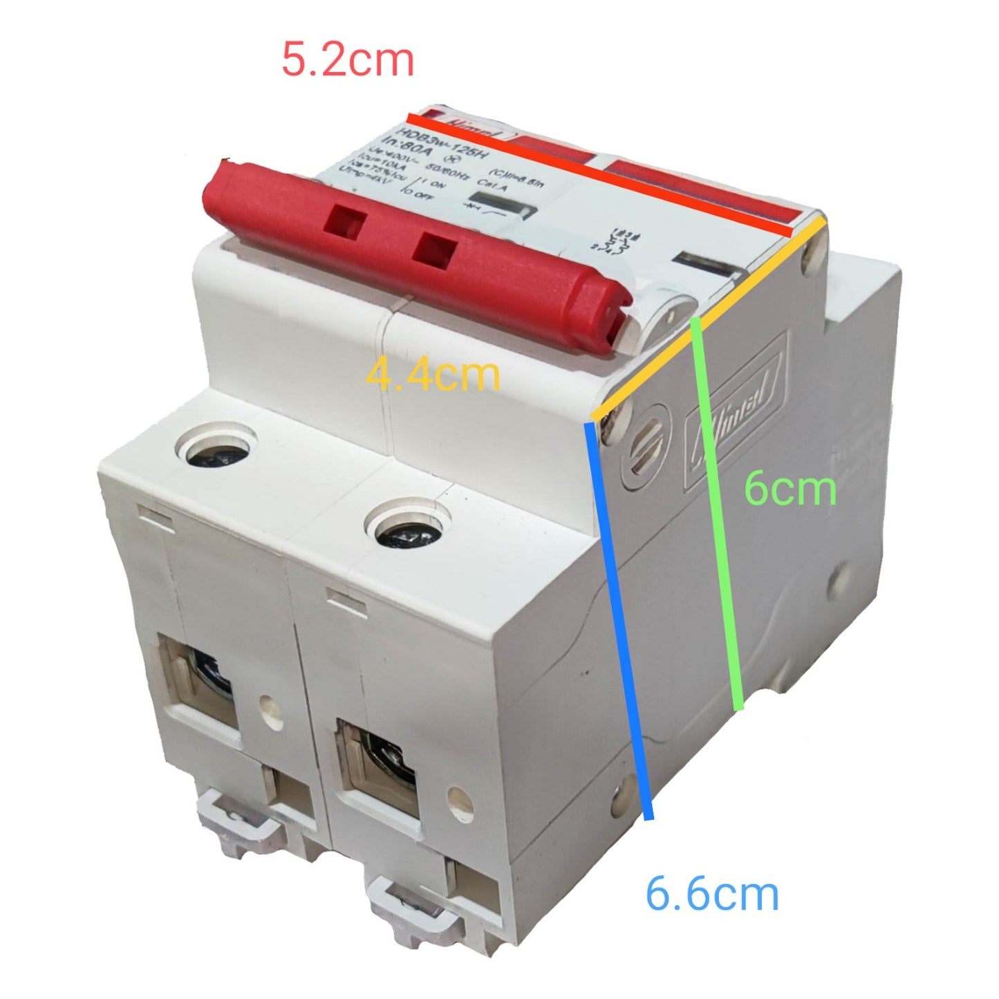 Himel 32A 3 Pole 6KAIC 220V Miniature Circuit Breaker MCB HDB3wN3PC32