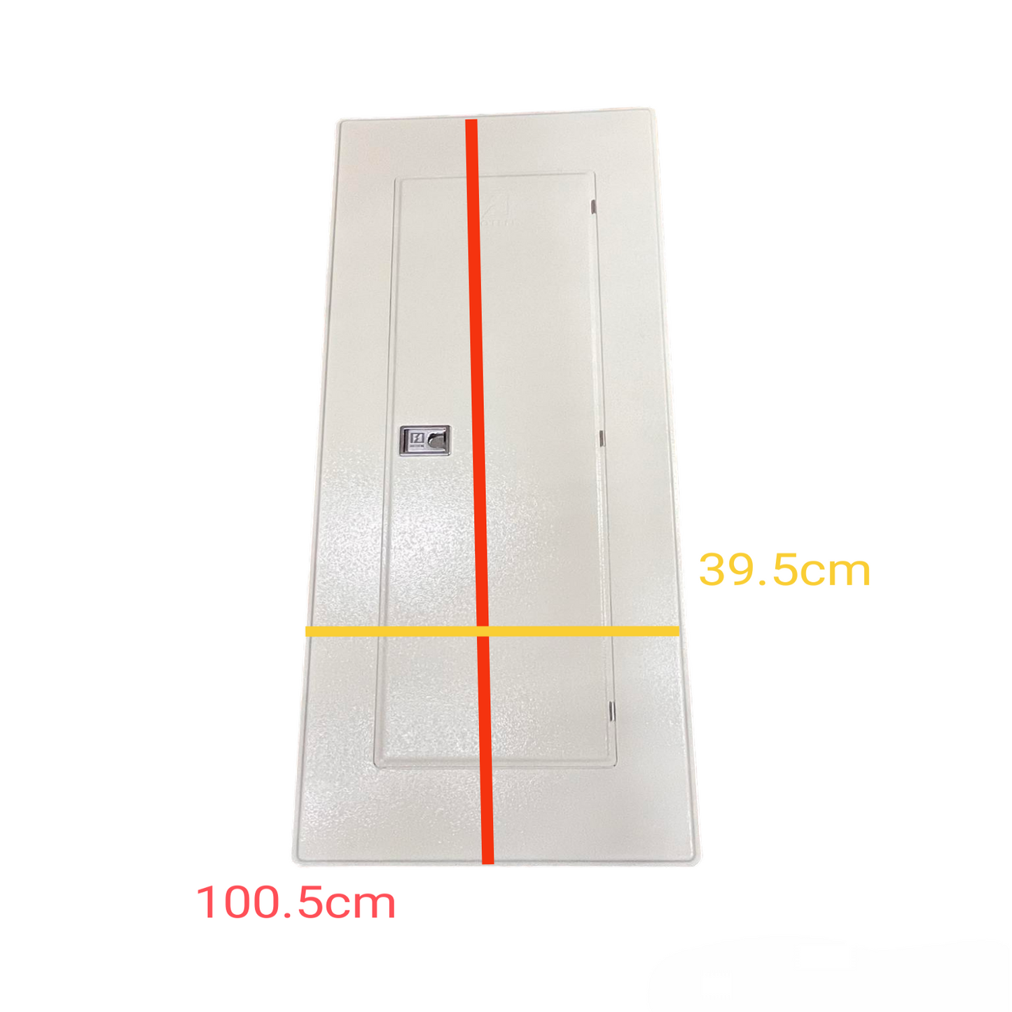 Koten white metal electrical panel front view with door 250 amp 2 pole main breaker panel for residential use