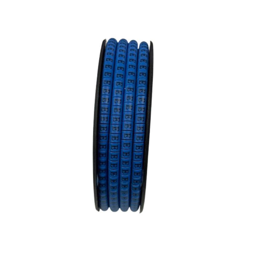 Grippes EC-1B cable markers 1000pcs in blue for effective cable organization