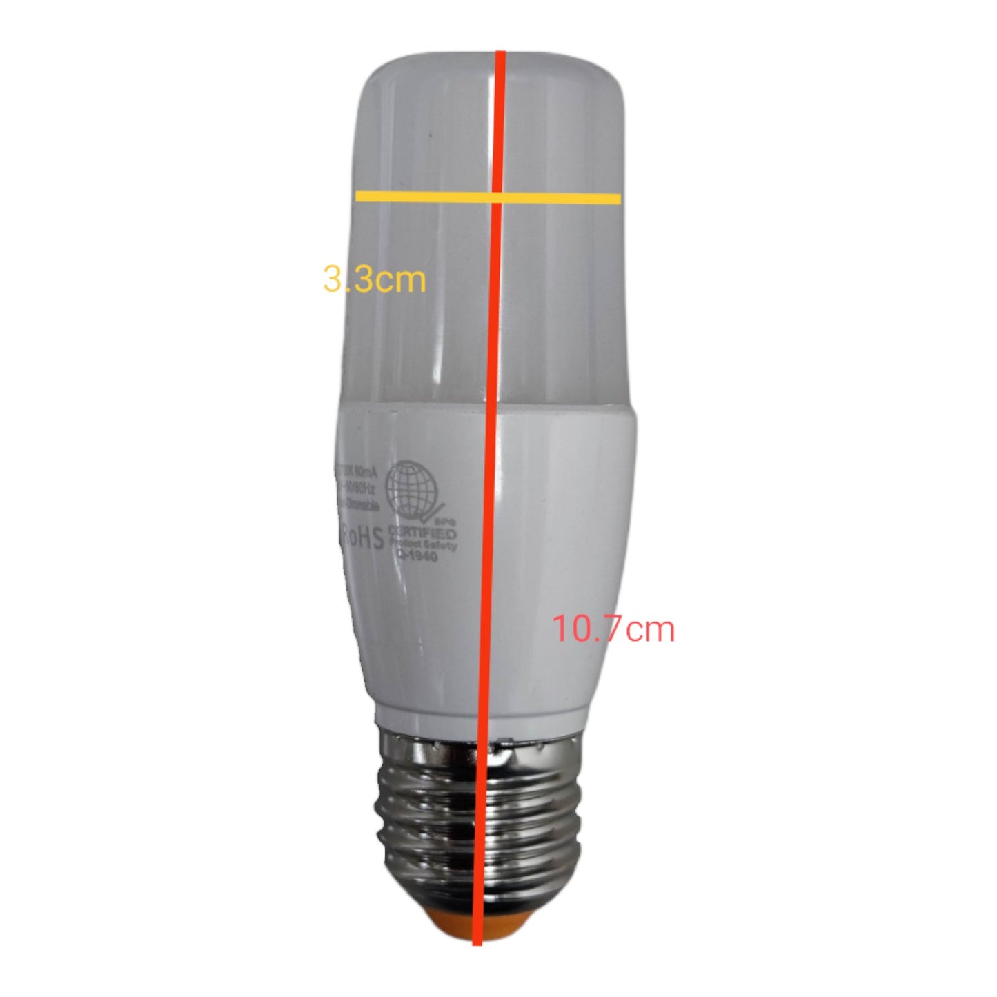 Omni 7W LED Stick Lamp E27 220V Cool White 4000K LPLE27-7W-CW