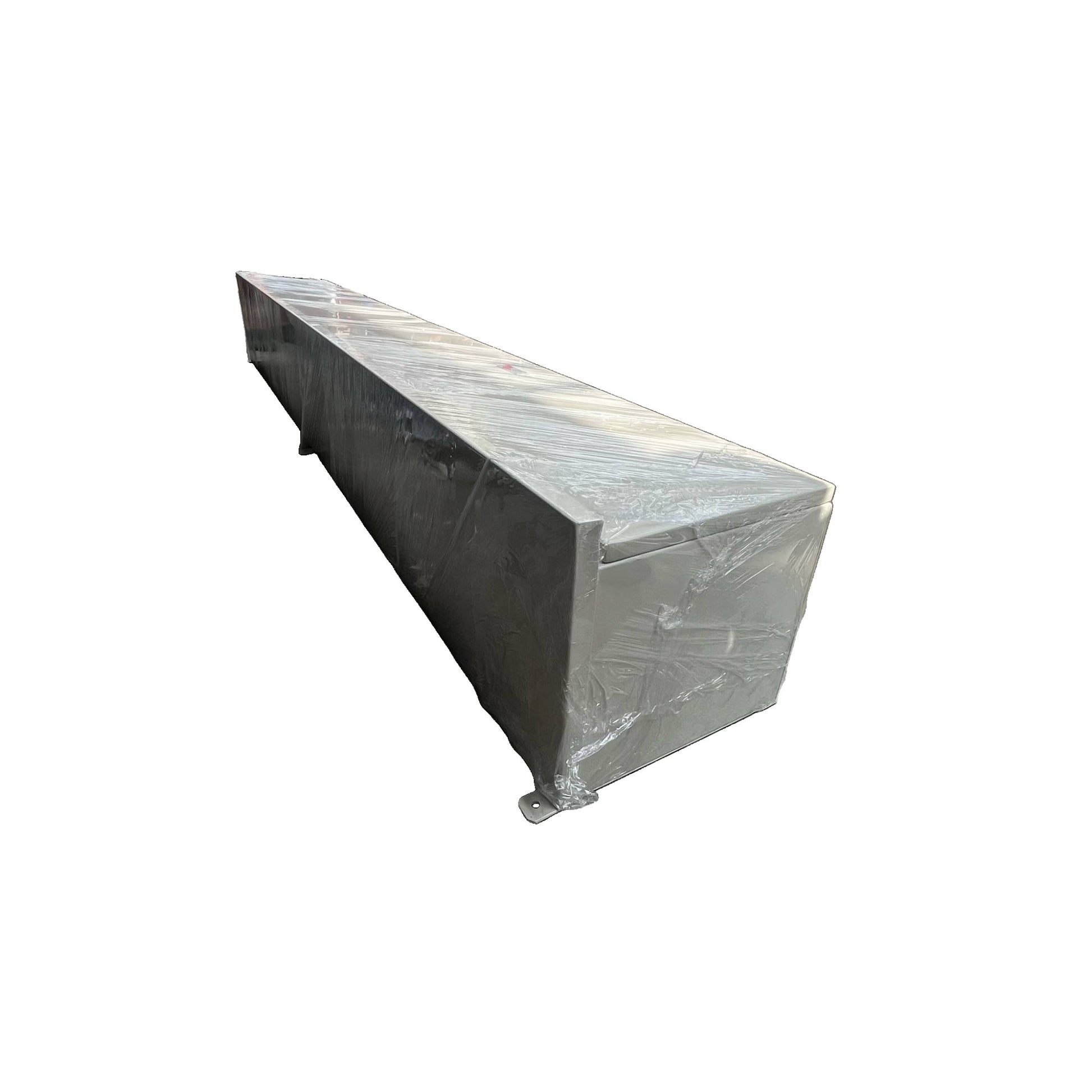 Bus Bar Gutter 3 Phase 600AF long aluminum busbar enclosure wrapped in plastic for electrical installation