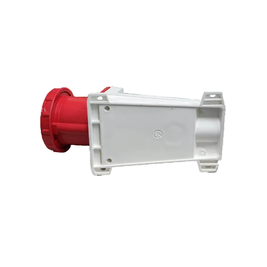 Grippes Power Point with Red and White Design for Electx Electrical Supply Systems