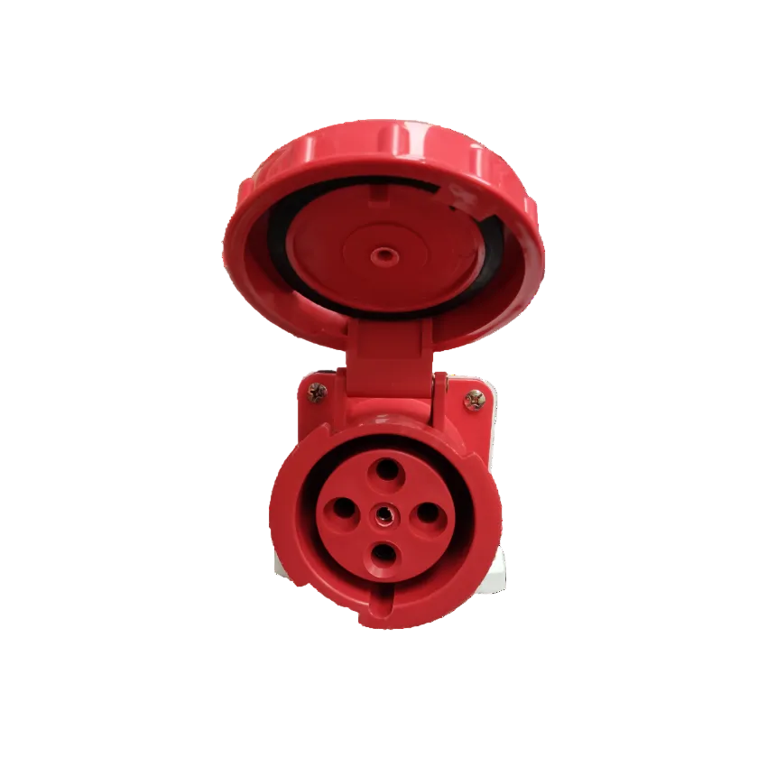 Grippes Red Heavy-Duty Power Plug Connectors for Industrial Use from Electx Electrical Supply