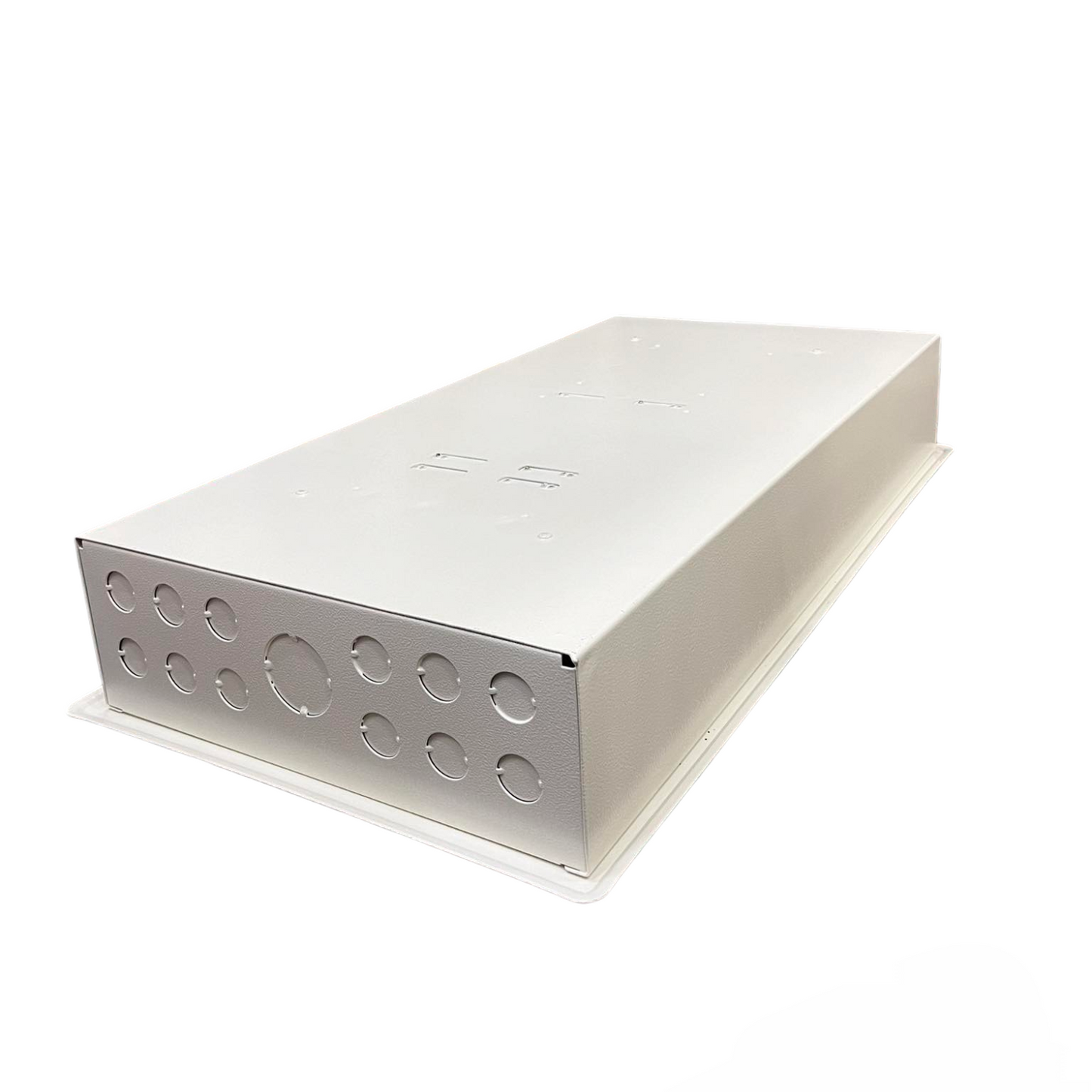 Koten white metal enclosure Panel Board 10 Branches with 225a Main rectangular surface mount box with multiple cable knockouts
