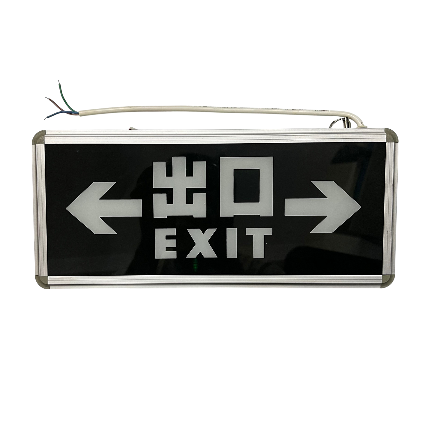 Exit Sign With Arrow Left and Right Green illuminated work and safety light from China