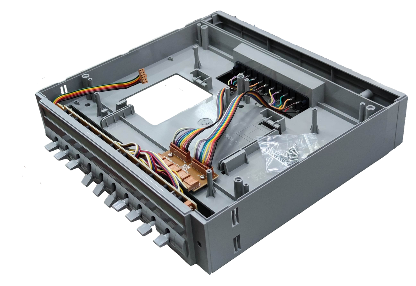 Commax Expansion Unit 10 Station for CLS-10T with internal wiring and connection ports for security systems