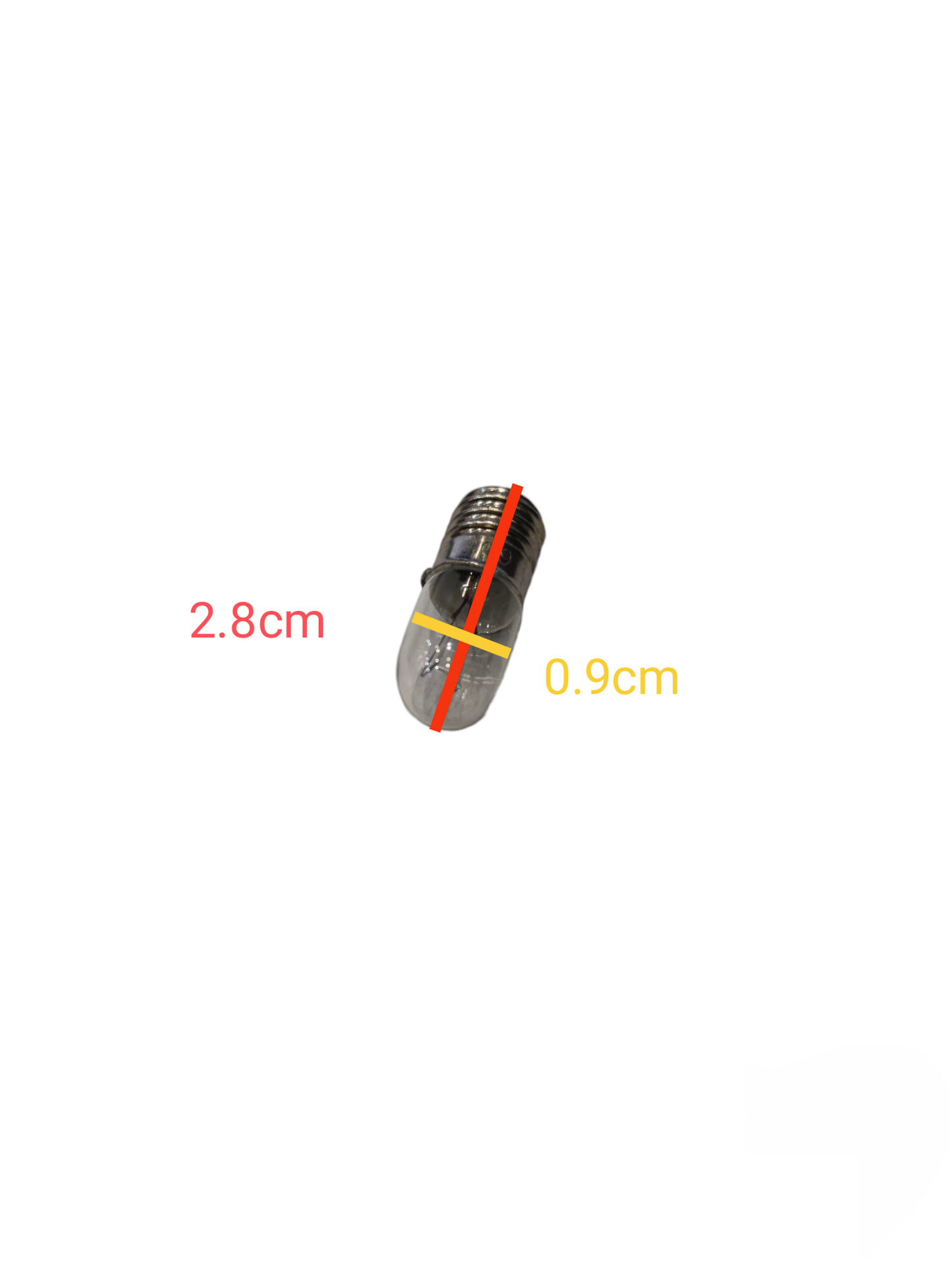 Pilot Lamp 60V E10, Indicator Bulb 60V E10 Japan
