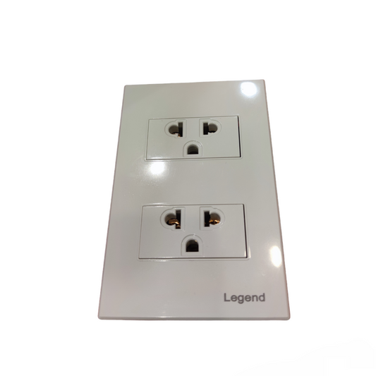Legrand Universal Outlet with Ground 16A 250V LSO122