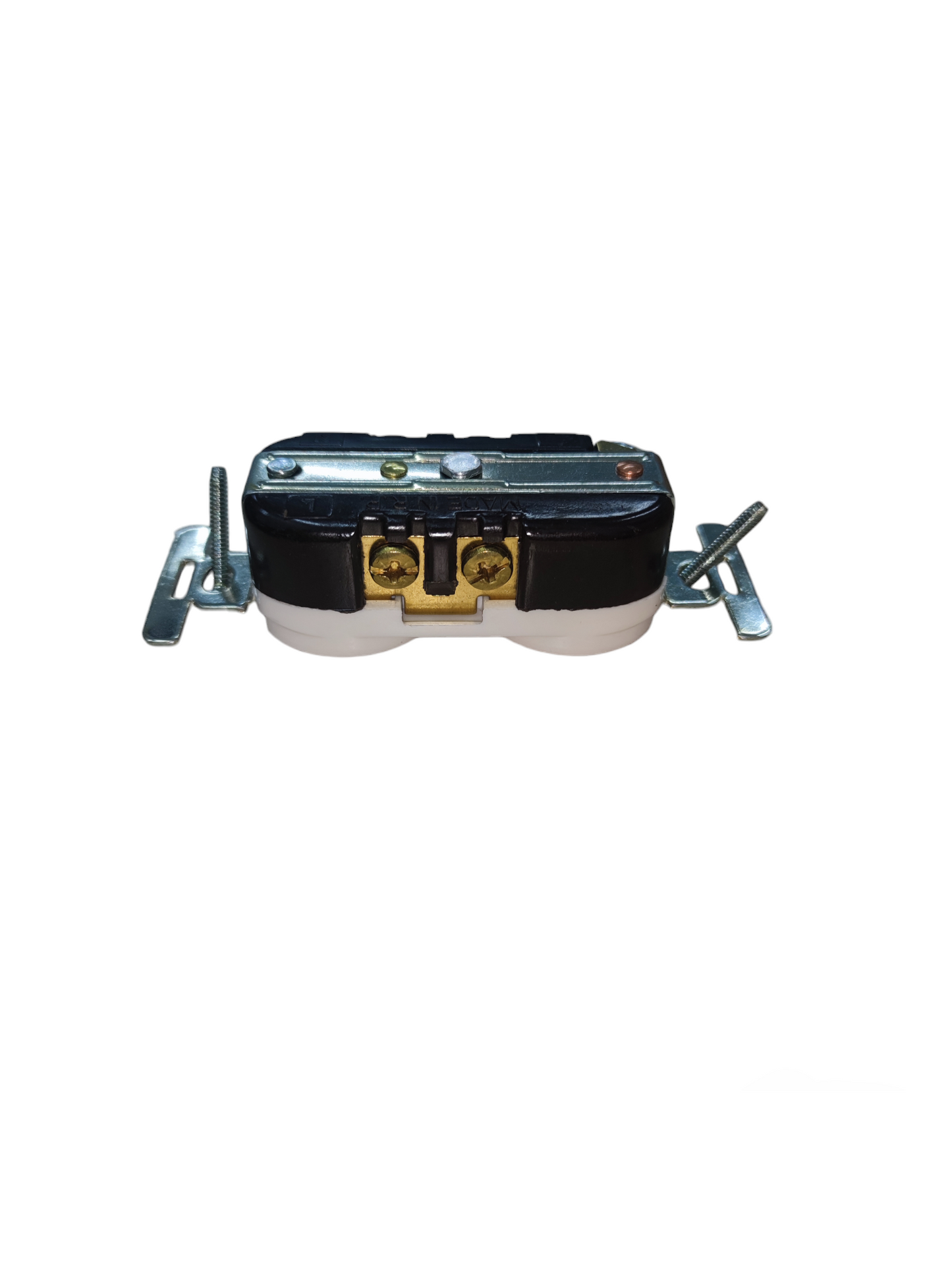 Eagle Duplex Universal Outlet with Ground 15A 250V CAT 828 C