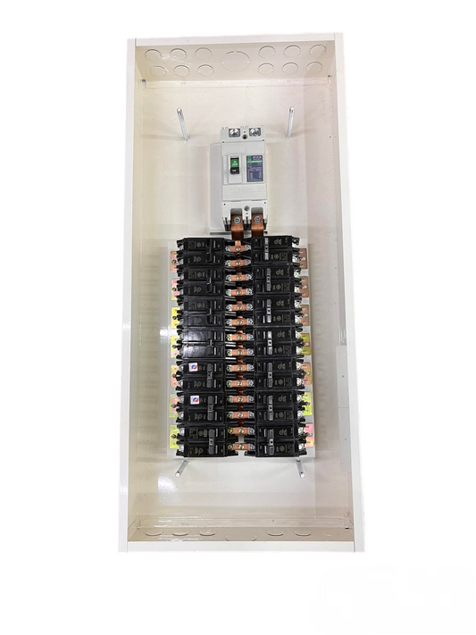 Koten & GE Panel Board 150A 2 Pole Main 250SPS with 14 Branches 2 Pole Bolt On TQC