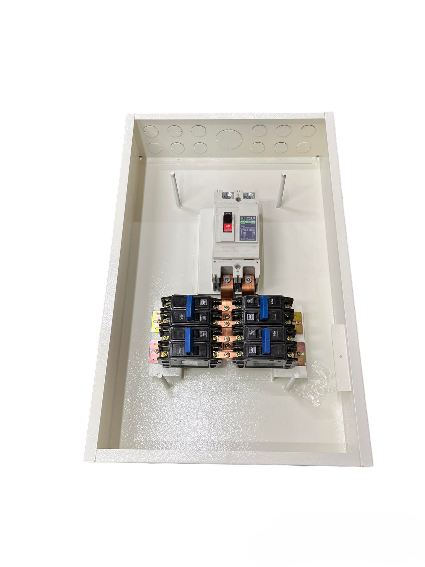 Koten & Taiyou Panel Board with 250A 2Pole 250SPS Main and 4 Branches 2 Pole Bolt on