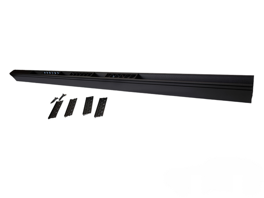 Magnetic Track Light 1 Meter with 3pcs 6W Grille Type Daylight 6500K with 100W Power Supply 220V ( ILLUMIQ TERRA) 50mm Track