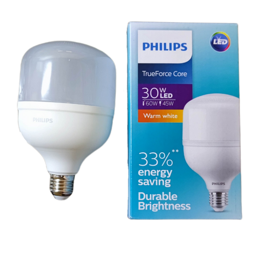 Philips 30W LED Capsule Bulb E27 220V True Force Core, 30W LED Bulb E27 220V