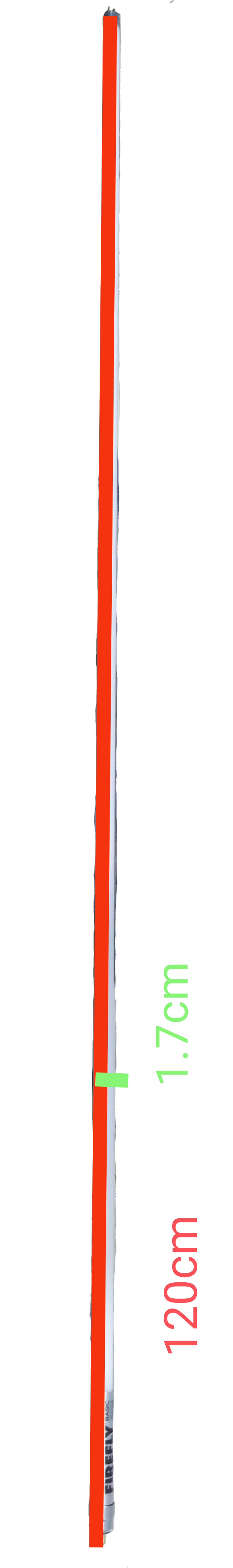 Firefly 16W T5 LED fluorescent tube in vibrant red for bright and energy-efficient lighting