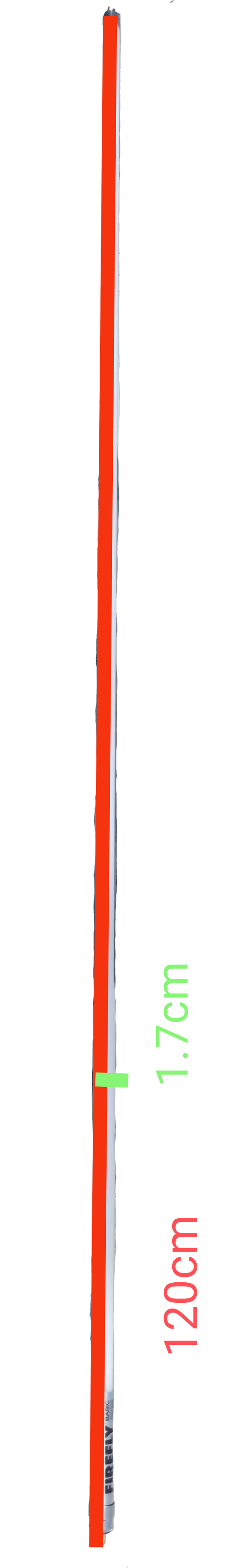 Firefly 16W T5 LED fluorescent tube in vibrant red for bright and energy-efficient lighting