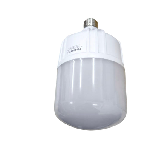 Firefly 28W LED capsule bulb E27 with white casing and frosted cover for bright lighting