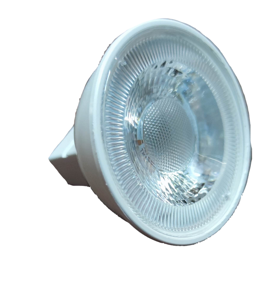 Firefly 5W MR-16 LED Warm White 3000K spotlight bulb with GU5.3 two pin base and textured reflector