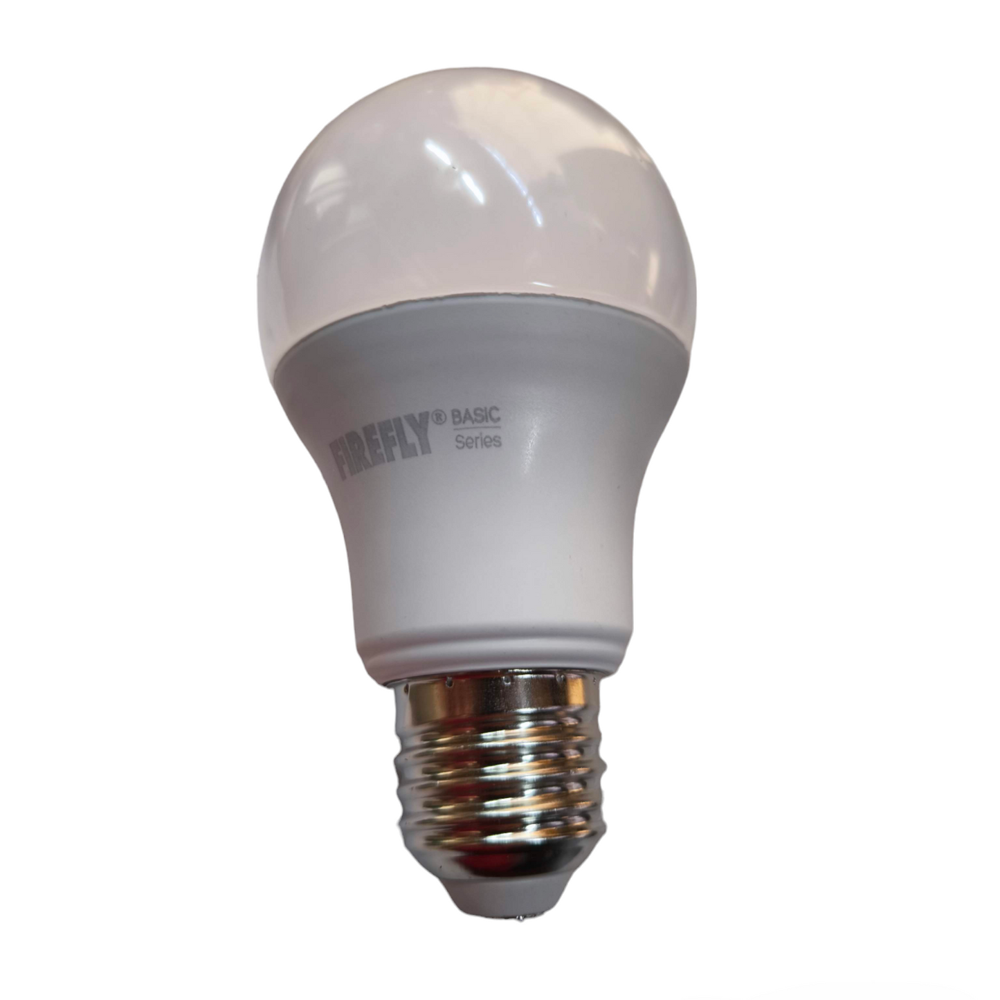 Firefly 8W tri color LED bulb with standard screw base for energy-efficient lighting