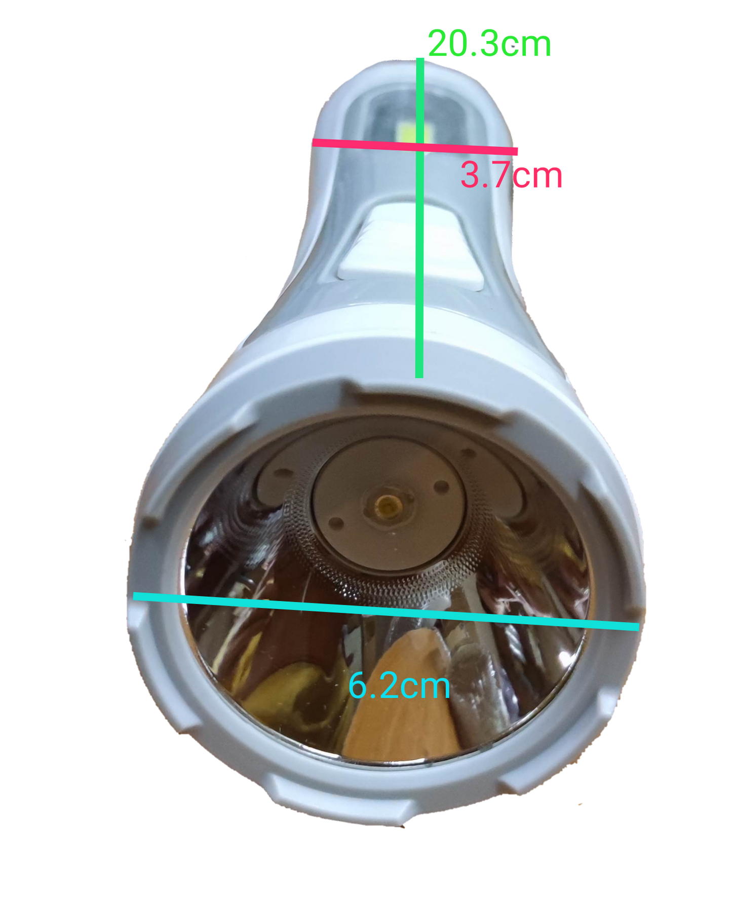 Firefly rechargeable flashlight 3W with a durable design and bright LED beam for outdoor use
