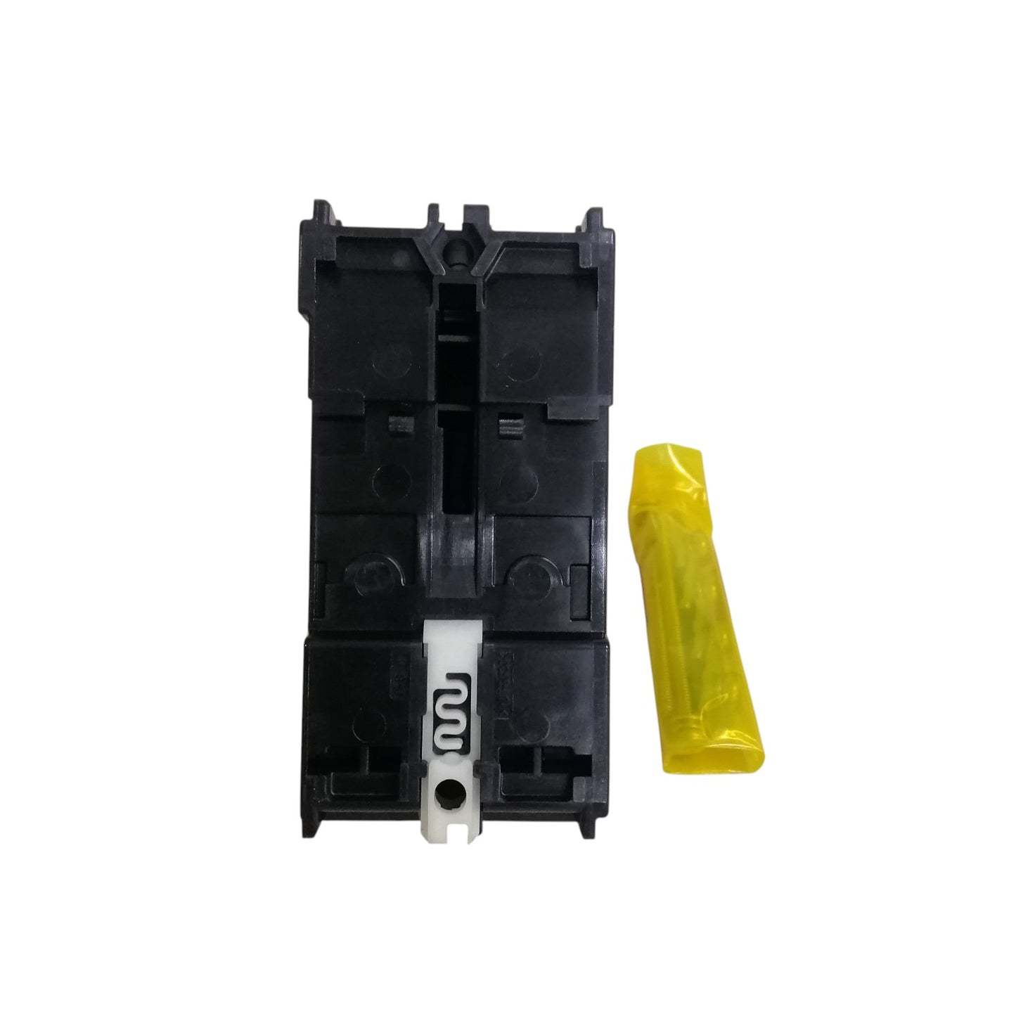 Fuji 100A MCCB molded case circuit breaker with yellow terminal cover for electrical safety