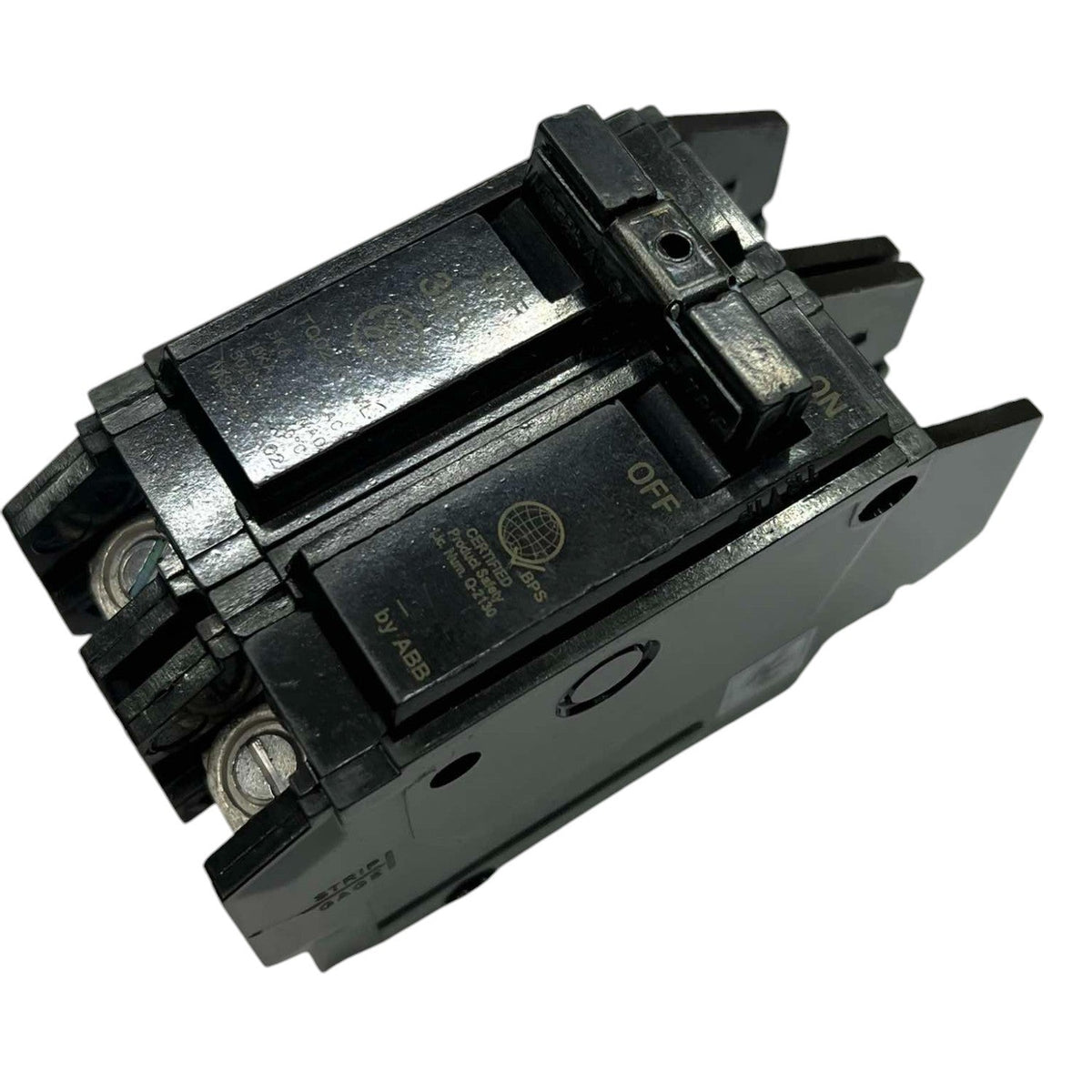 20A 2 Pole GE TQC bolt-on breaker designed for efficient electrical circuit protection
