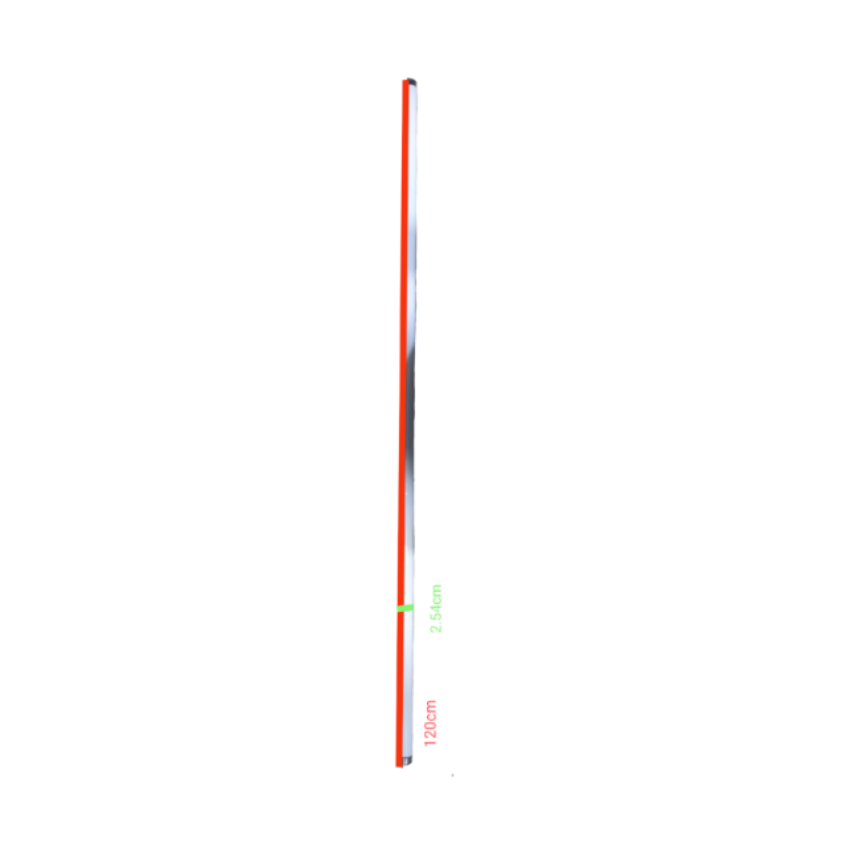 GE 36W T8 Fluorescent Tube 3000K with measurements of 120 cm length and 2.54 cm diameter