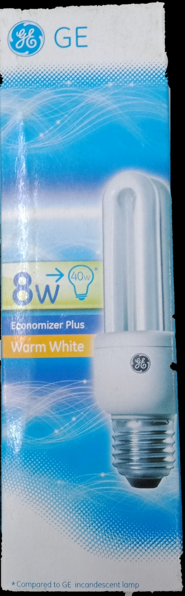 8W warm white CFL bulb E27 by Electx Electrical Supply with energy-saving features and warm light