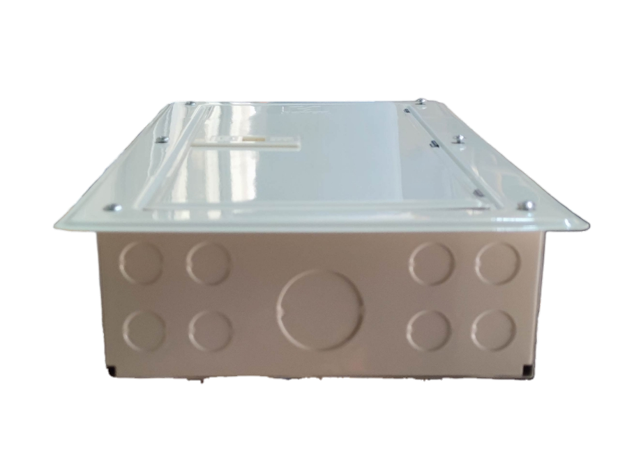 Electx Electrical Supply 2 Pole Main and 18 Branches 2 Pole electrical distribution box with metal cover