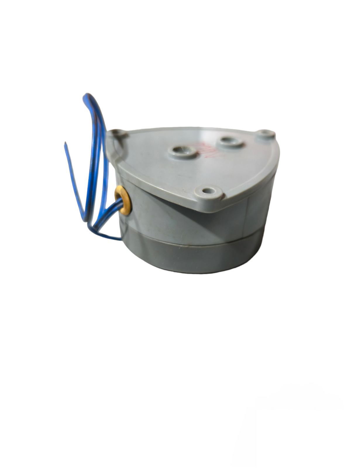 220V panel buzzer door chime with blue wiring and gray plastic casing from China