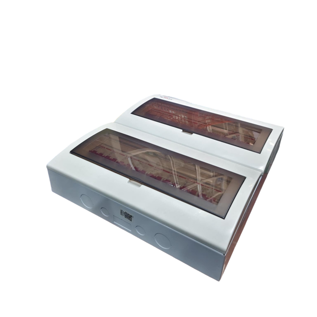 Panel Board 50A 2 Pole Main Miniature electrical circuitry part by Himel and ZY with transparent cover