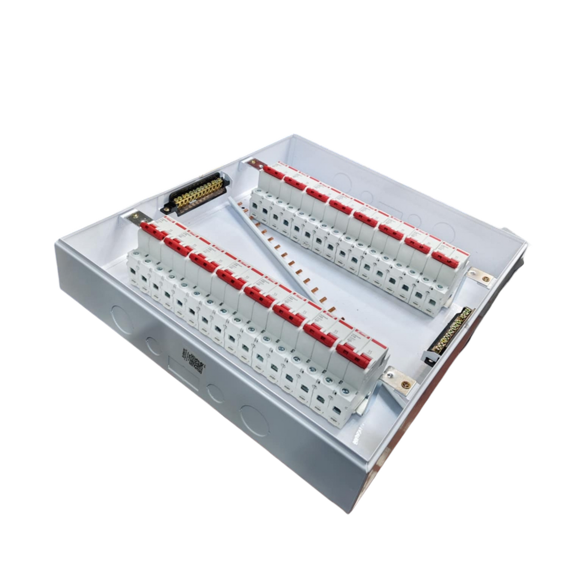 Himel & ZY Panel Board 50A 2 Pole Main Miniature electrical circuit breaker board with multiple switches