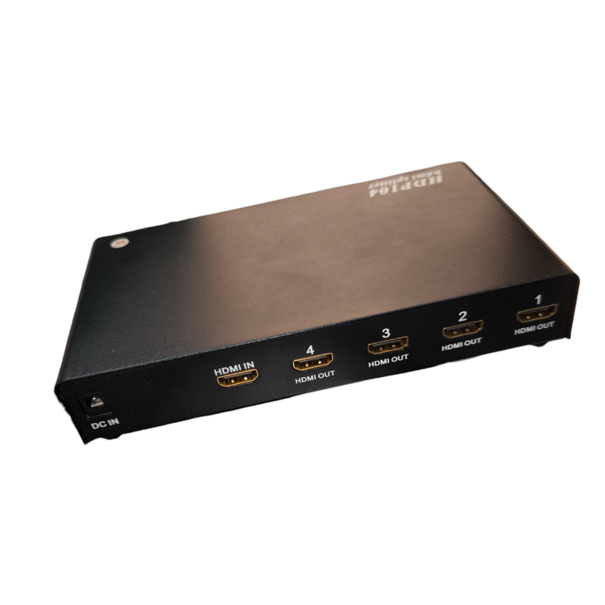 Grippes Splitter 1x4 Version 1.3 220V HDMI splitter with four HDMI output ports and one input port
