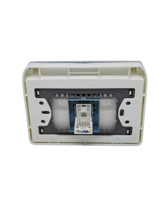 Grazen 1 gang ethernet wall plate waterproof with durable construction for reliable connectivity
