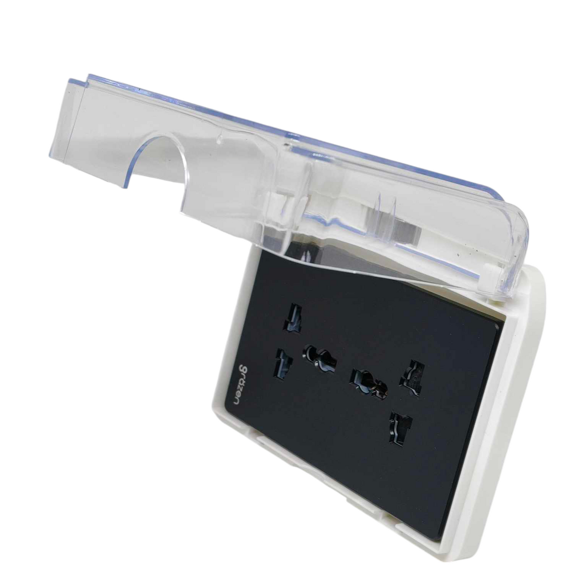 Grazen 16A 220V waterproof plate cover designed for outdoor electrical safety and protection